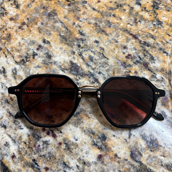 KREWE Black and Gold Sunglasses - Picture 7 of 7